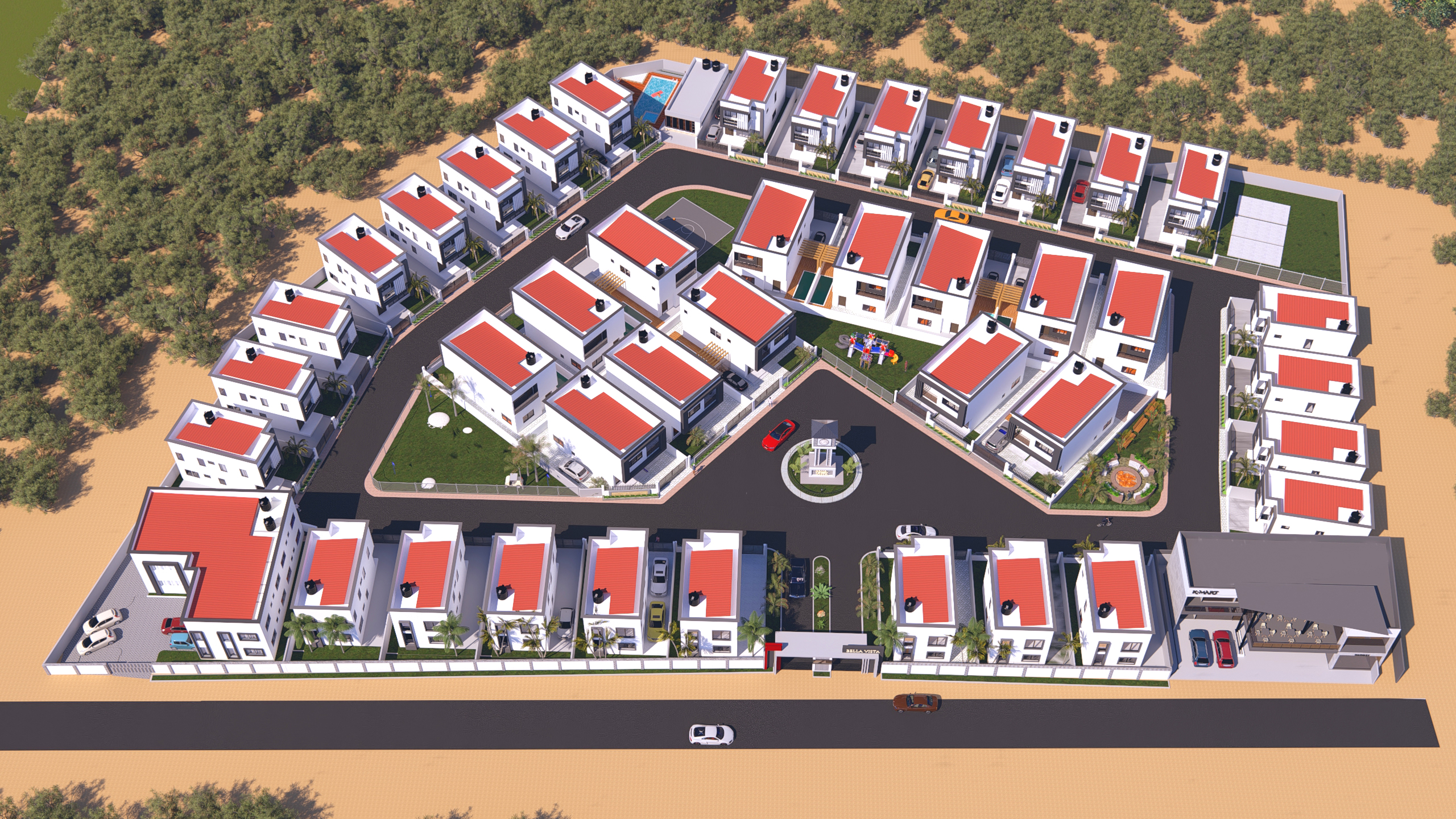 The BellaVista community masterplan